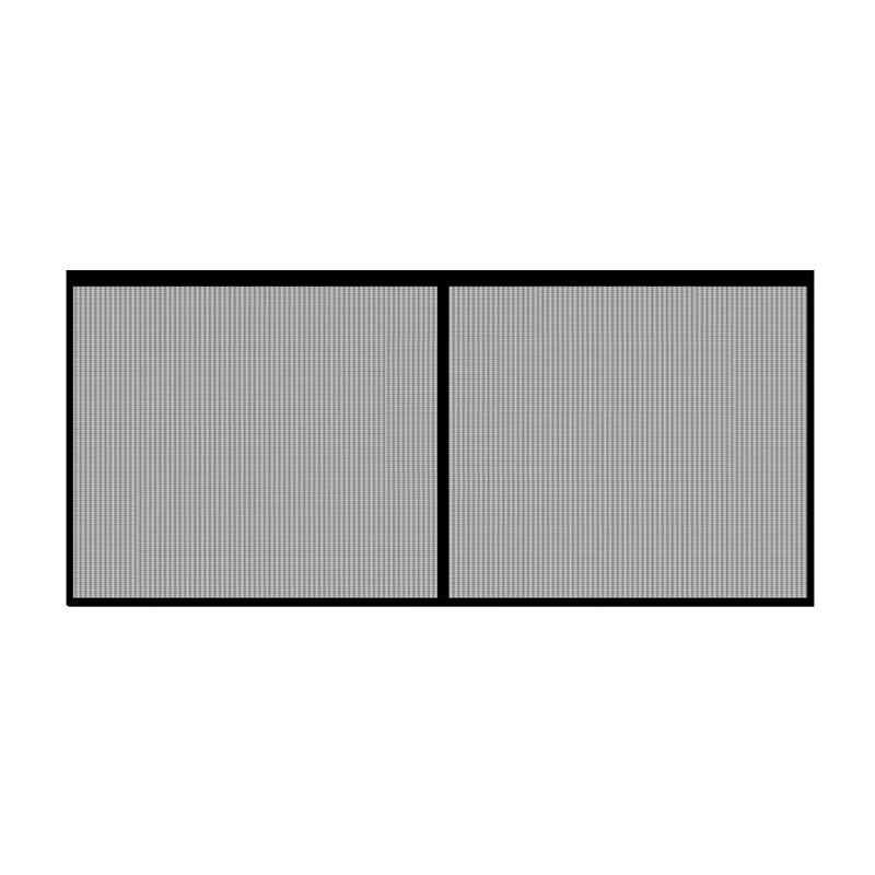 Household Screen Door Anti Mosquito Birds Protective Mesh Screen 6.55x13.1 ft Self Closing Garage Door Screen