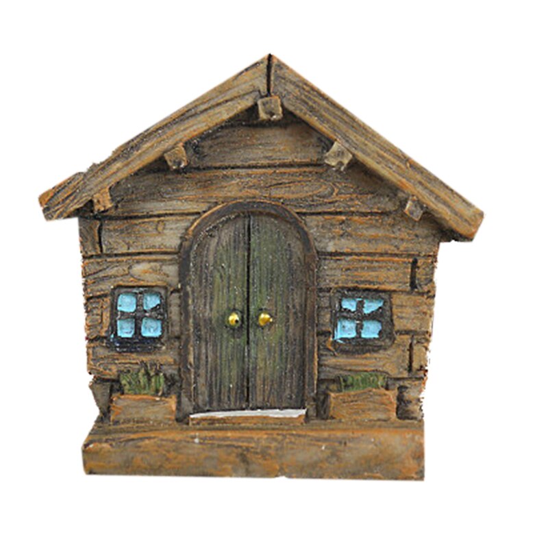 Miniature Fairy Garden Accessories Fairy Foyers for Trees Open Doors Garden Accessory Home Decoration: Default Title