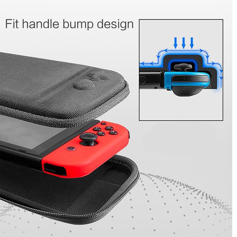 Evaハードバッグ収納旅行ニンテンドースイッチns nintendスイッチprotectiv