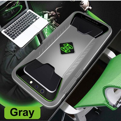 Schokbestendig TPU soft telefoon Gevallen Voor xiaomi Black Shark Case Warmteafvoer Cover Ondersteuning Gamepad voor xiaomi mi blackshark 1: Grijs