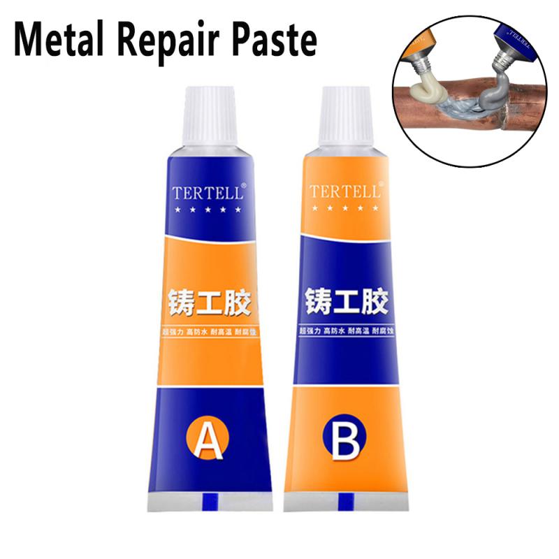 20/70/100g A i B naprawy wklej klej klej przemysłowy metalowe robić spawania na zimno klej odporność na ciepło stała szybka suszenie klej robić naprawy