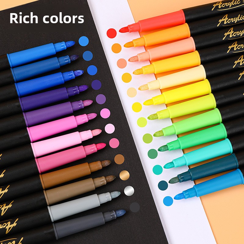 Liquid Chalk Markers-Washable & Wet Erase Chalk Maker Pens For Blackboard Whiteboard Light Bulb Glass Window Graffiti Art ﻿