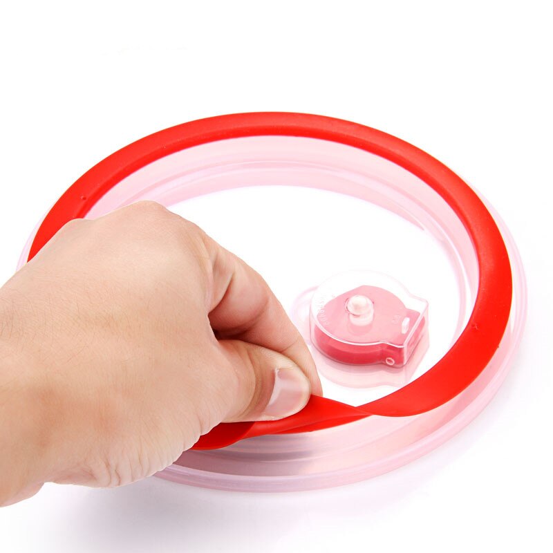 Practical Kitchen Tool Food Storage Suction Lids Bowl Covers Dish Vegetable Fruit Preservation Lid