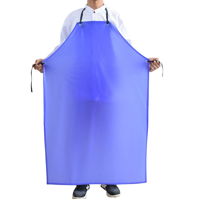 Waterproof Apron Oil-proof Working PVC Aprons Canteen Kitchen Industrial Hotel Acid and alkali resistant Protective Clothing