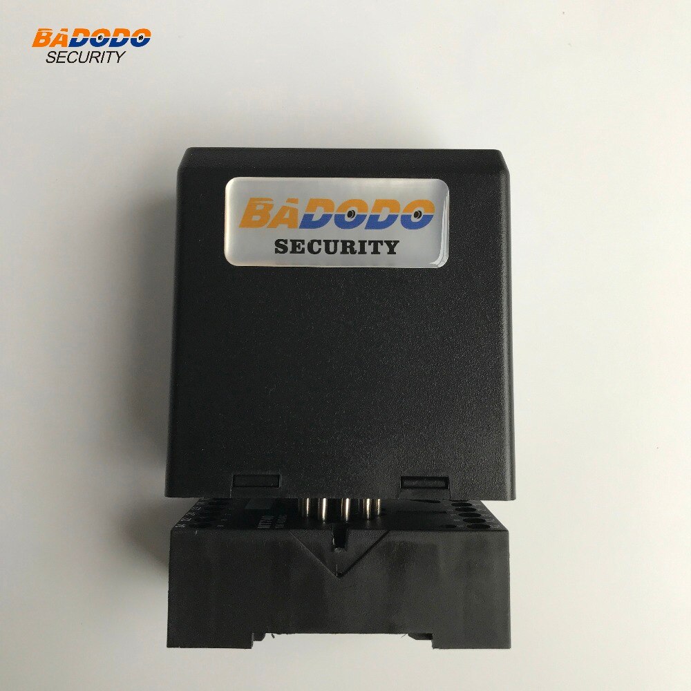 Detector de bucle de doble canal AC110V o 220V con bobina de bucle de 50m de 0,75mm para control de acceso de estacionamiento de coches