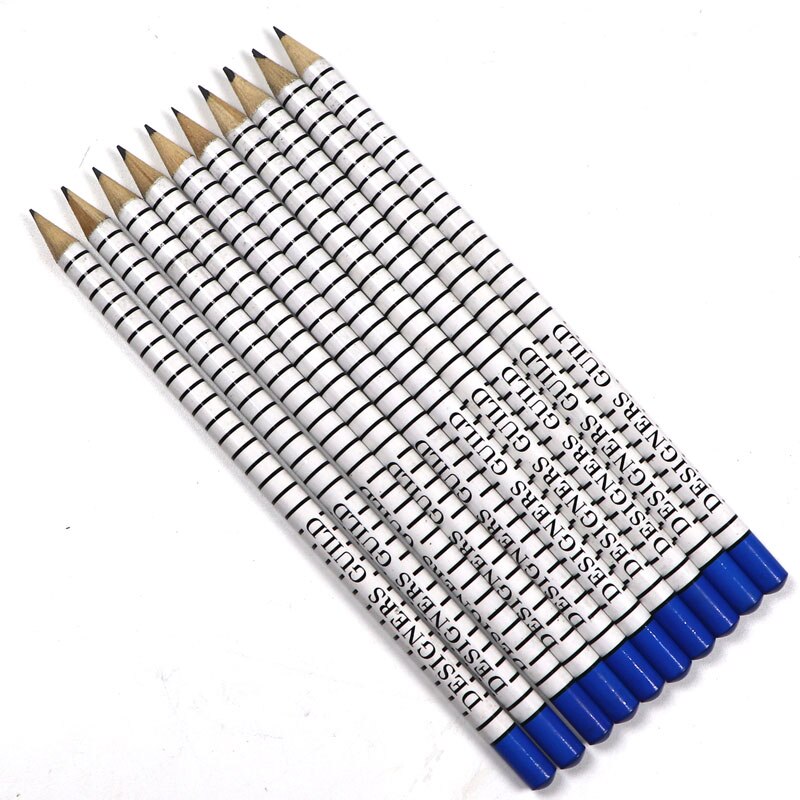 14 stk/sett tegneblyantsett kunstner tegneblyant 6h/4h/2h/ hb/b /2b/3b/4b/5b/6b/7b/8b/10/12b: 10 stk hb