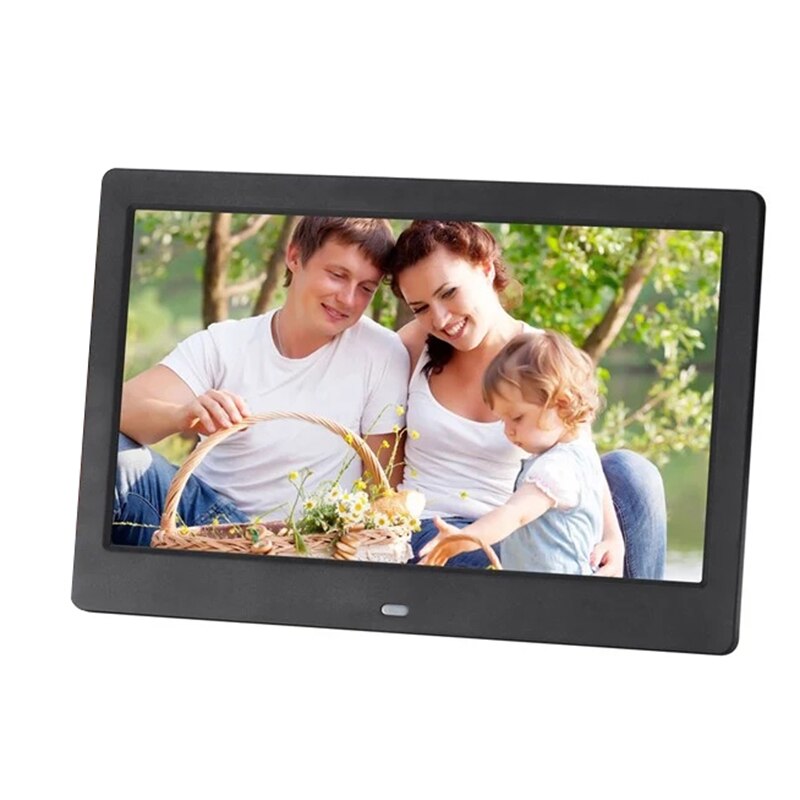 10.1 Inch High Definition 1280X800 Full Function Digital Photo Frame Electronic Album Picture Music Video Black