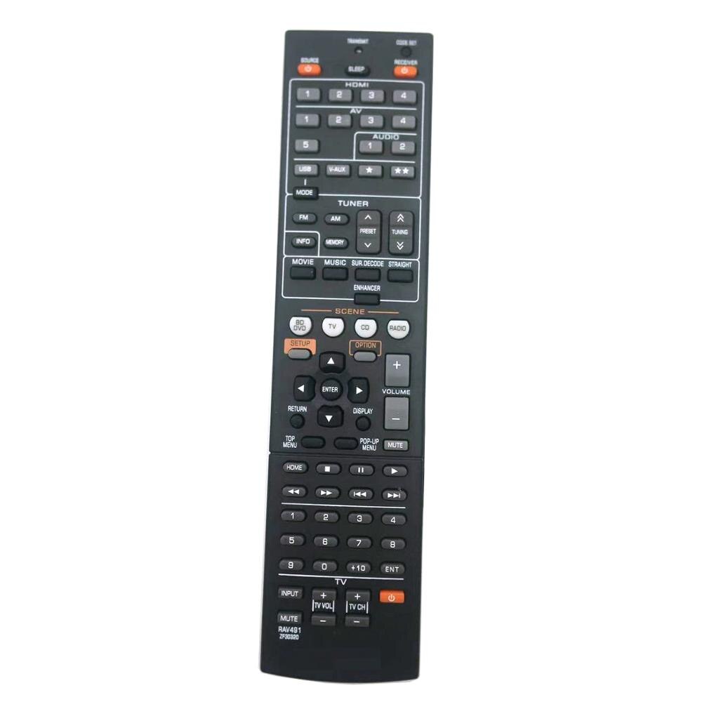 RAV491 ZF30320 Replacement Remote control For YAMAHA HTR-3064 HTR-4064 HTR-5065 RX-V367 RX-V371 RX-V465 RX-V671 RX-V771 RX-V867