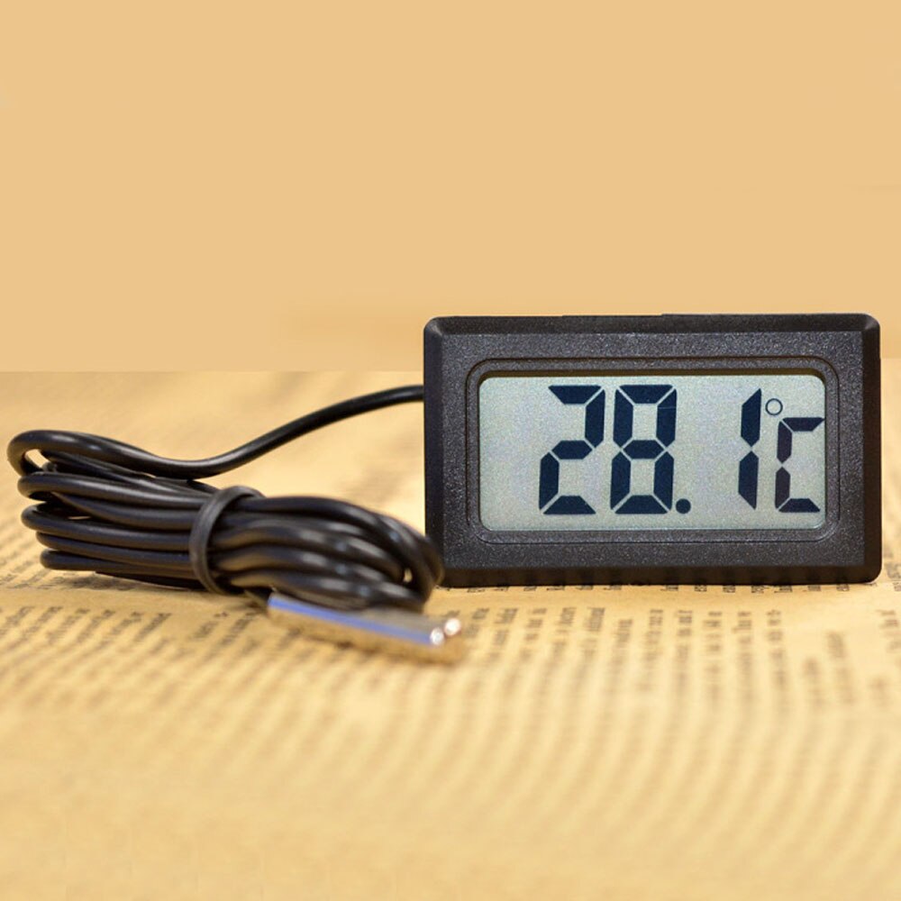 1 Pc Digitale Elektronische Lcd Thermometer Instrumenten Temperatuur Sensor Pyrometer Water Temperatuur Meter Met Waterdichte Sonde