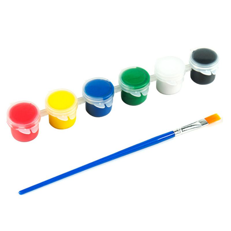Acrylic Paint Set For Paint By Numbers Clothing Textile Fabric Hand Painted Wall Plaster Painting Drawing For Kids: D