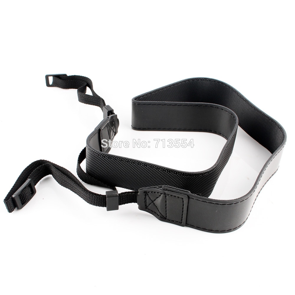 Pu læder hals skulder slynge bælte kamerarem til sony  a580 a560 a290 a7 a77 a65 a58 a57 a37 hx400 hx300 hx350 nex 5t nex 6