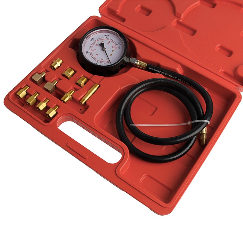 Auto Car Wave Box Cylinder Oil Pressure Meter Tester Pressure Gauge Test Tools 23GC