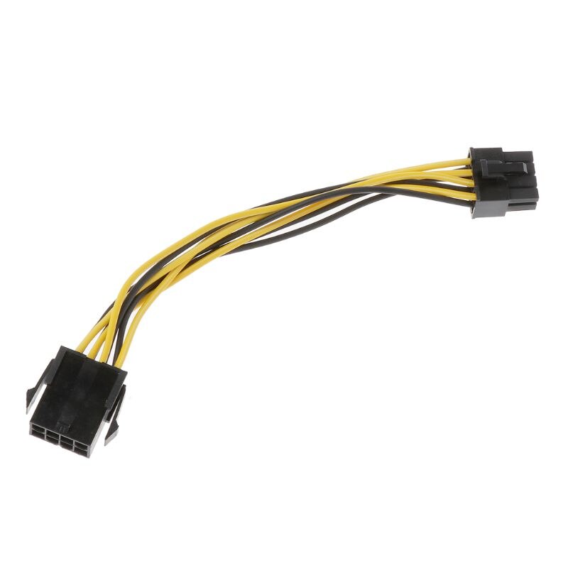 8Pin Om 8Pin Atx Cpu Eps Man-vrouw Power Verlengkabel Psu Moederbord Power Extension Adapter Kabel 18 Cm