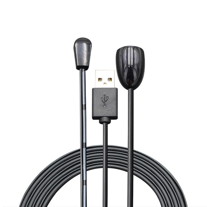 Ir extender infrarød ir fjernbetjening modtager usb ir modtager adapter sender til kabelboks stereo modtager hd tv: Default Title