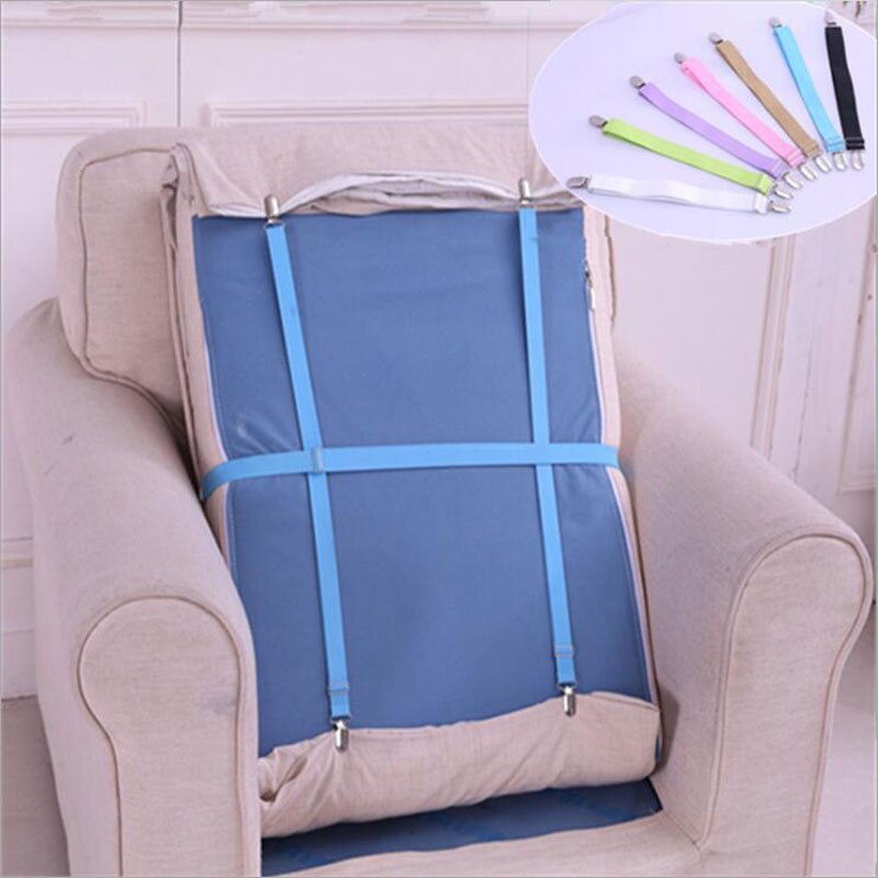 4 esquina largo ajustable elástico sábana sujetador Clip para colchón cubierta de sujetadores mantas sujeción antideslizante Correa