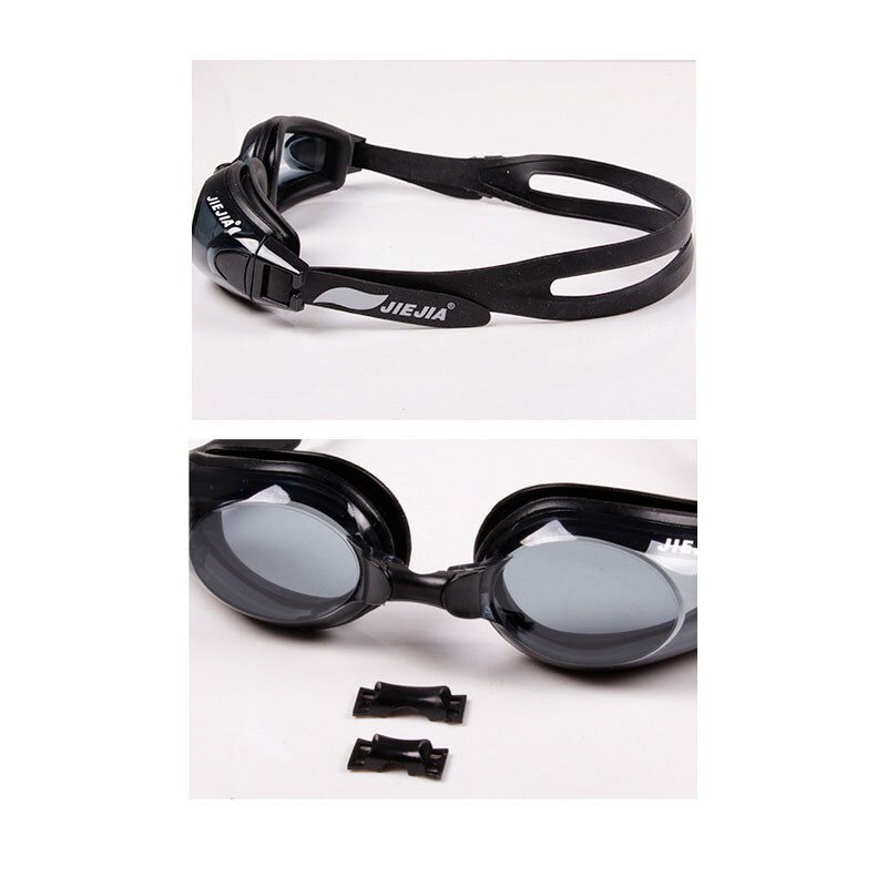Jiejia svømmebriller anti-dug arena sportsbriller til voksne vandpool svømmebriller vandtætte dykkerbriller