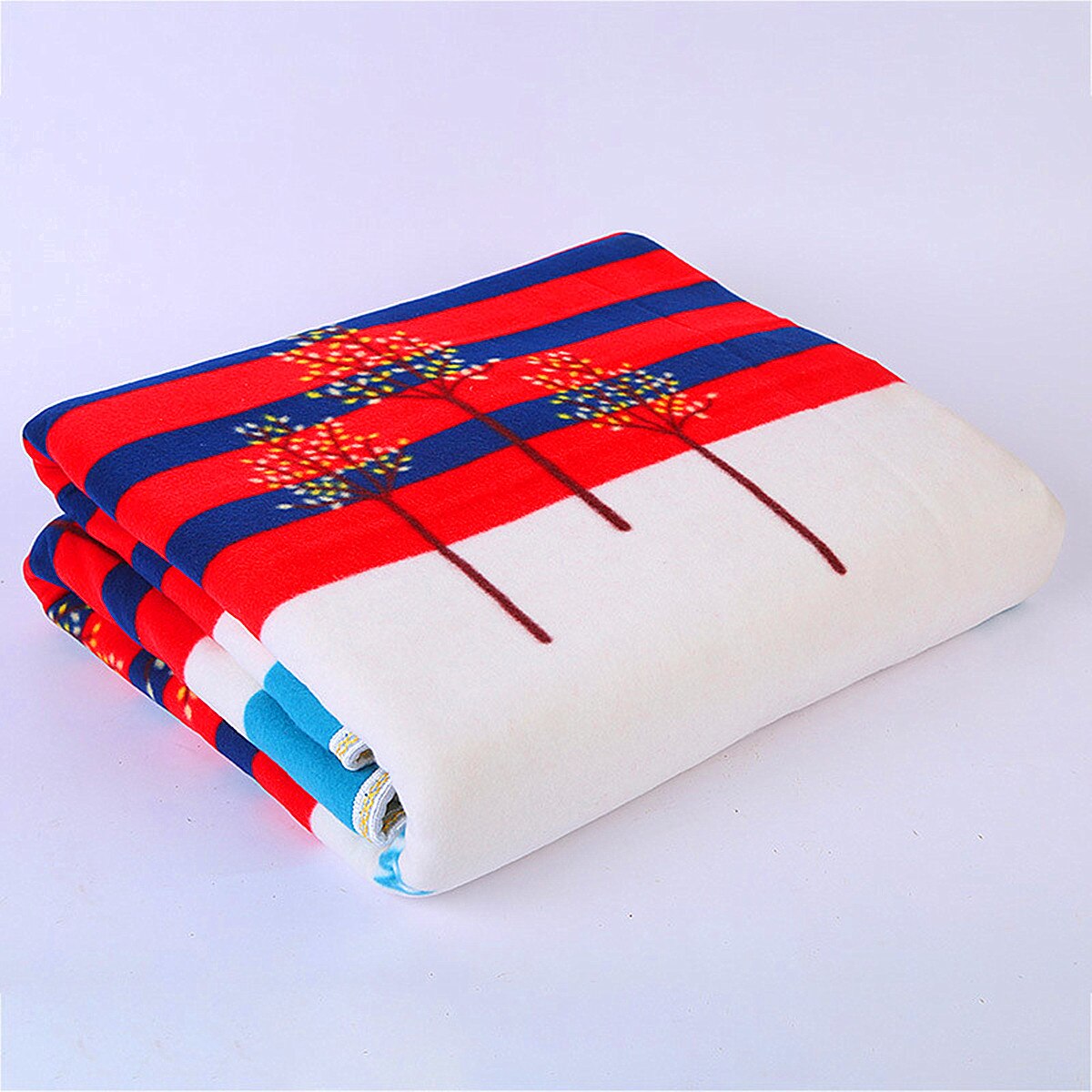 220V Electric Blanket Non-woven Fabric Printing Electric Heating Blanket Single/Double Heated Blanket Electrique Carpet Heated