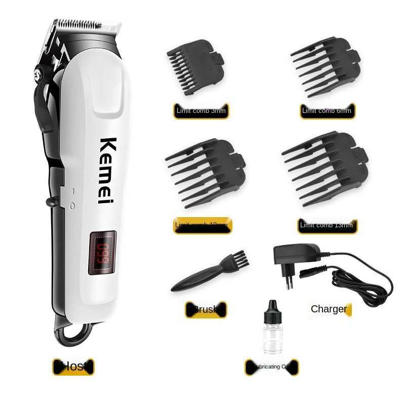 Electric Hair Clipper Hair cut maching Wireless Trimmer men clipper machine rechargeable hair cut barber 5
