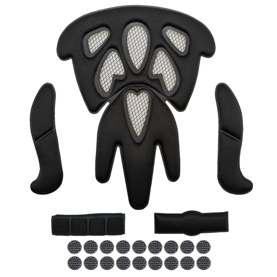 Locle Universele Fietshelm Pads Comfortabele Verzegelde Spons Fiets Helm Van Innerlijke Pads Top Helm Padding Fietshelm Pads: Upgrade Model