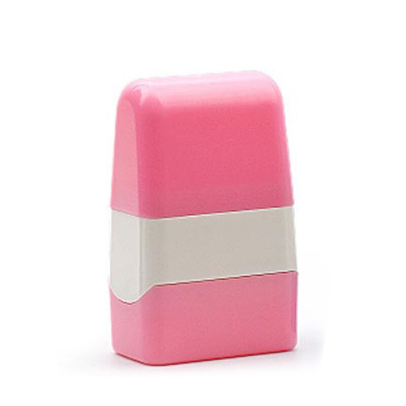 Roller Identity Theft Protection Stamp for Guarding Your ID Privacy Confidential Data YU-Home: pink