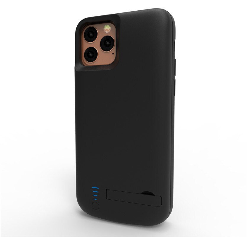 For iPhone 12 Pro Max shockproof Battery Charger Case Backup Power Bank Cases For iPhone 12 Mini Power Case Charging Stand Cover