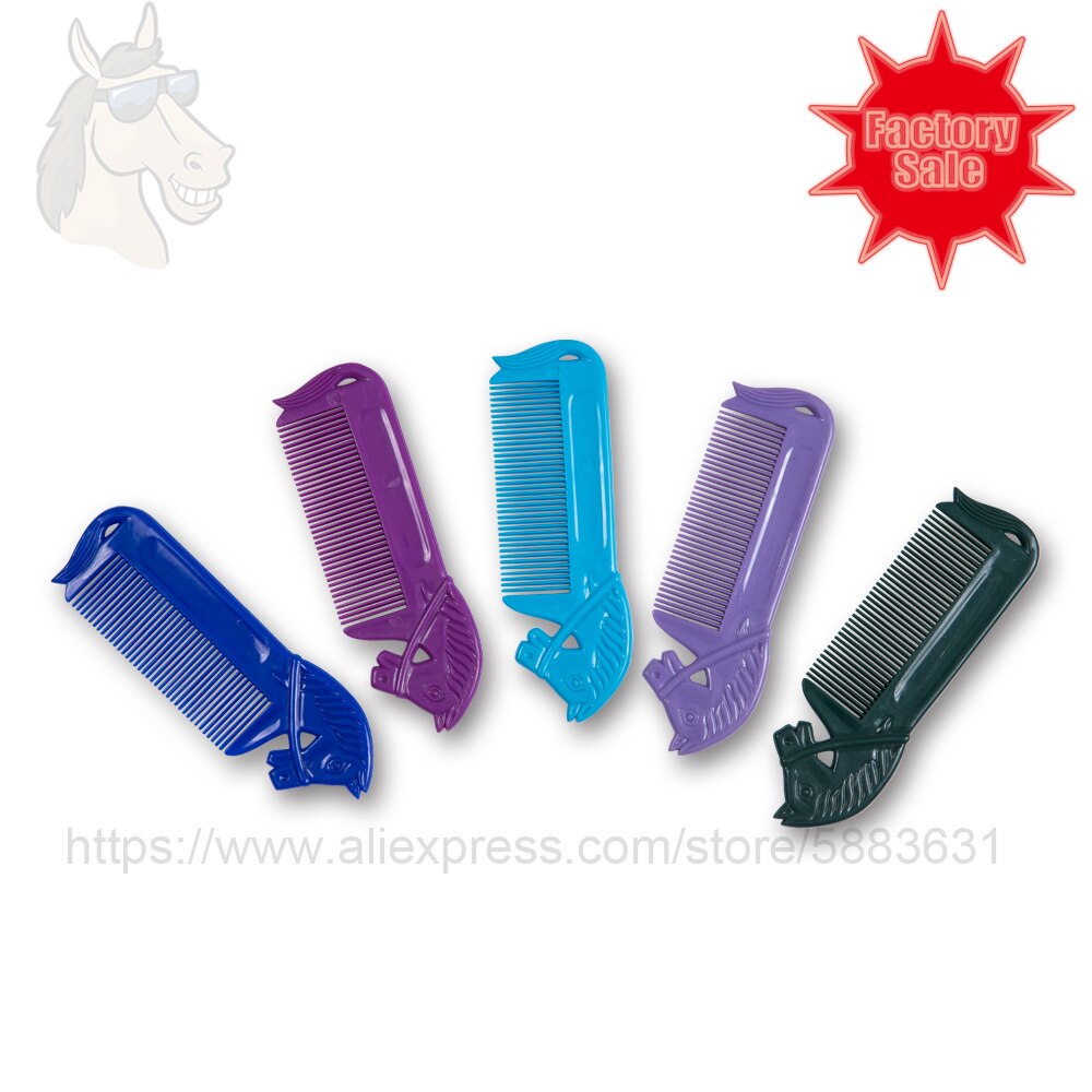 38 3006 głowa konia plastikowe curry grzebień PP maeterial dla konia zaplatanie włosów 14*4.5cm ekonomiczny grzebień robić czyszczenia koni fabryka dir