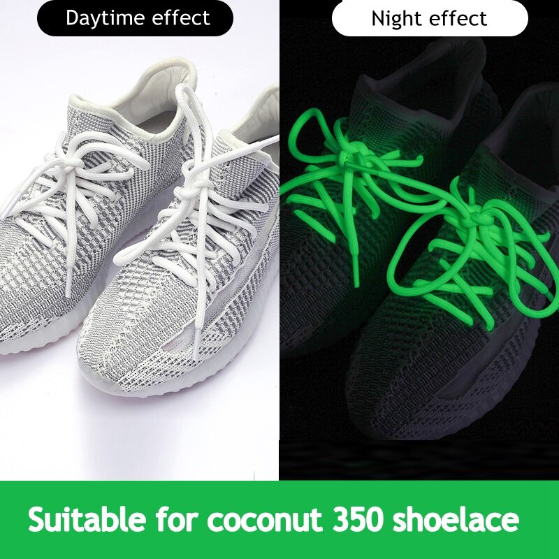 Leucht schnürsenkel 0,5 CM deutlich Leuchtstoff Schnürsenkel glühen in Der Dunklen Nacht Runde Schnürsenkel Sneaker Schnürsenkel Schuhe