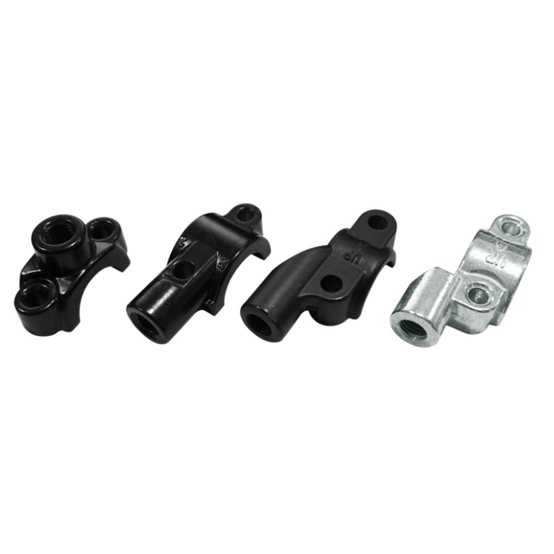 Motorrad Meister Zylinder Bremshebel Spiegel Klemme Rückspiegel Halfter Adapter für 22mm Lenker 10mm Gewinde