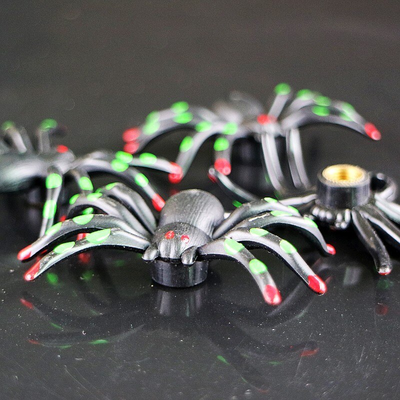 Auto Auto Wiel Band Ventieldopjes Spider Autobandventiel Cap Rubber Auto Ventieldopje Ventiel Cap accessoires