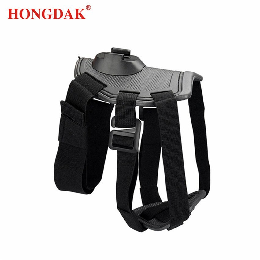 Hongdak – harnais réglable pour Gopro, Kit de récupération de chien, ceinture de poitrine, crochet en J, boucle de Base