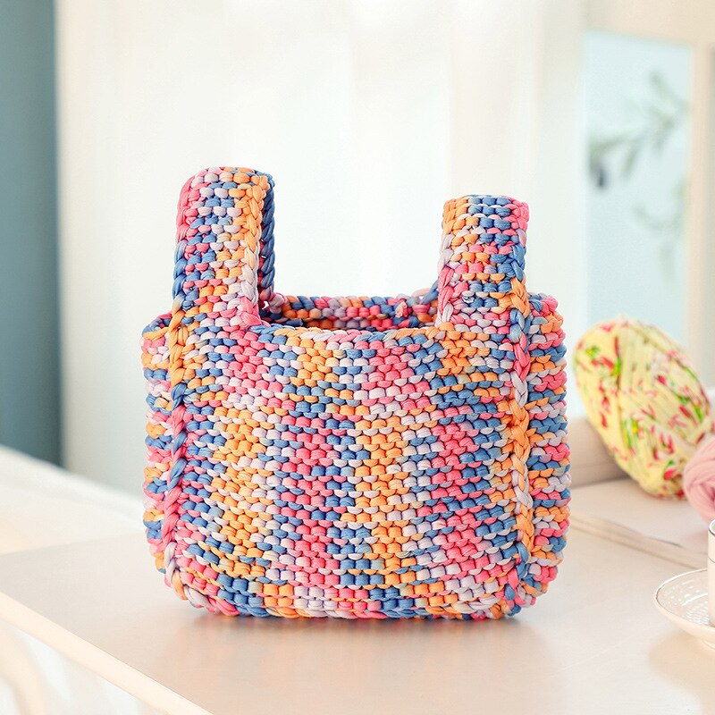 BONJEAN Handmade Materials Set DIY Bags Accessories Cute For Women GF Knitted DIY Bags Material BJ2856: Mixed Color