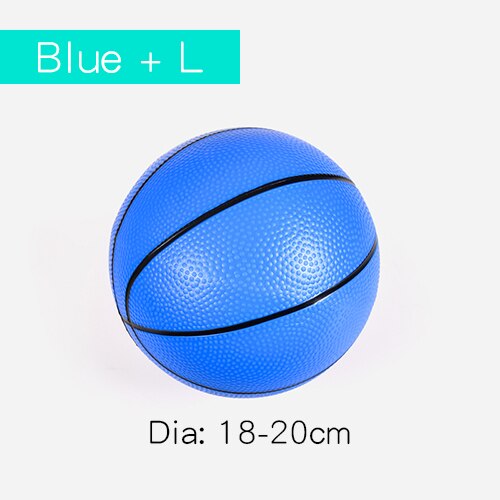 Ruizhi Per Bambini Gonfiabile In Pvc Palla Mini Basket Del Capretto di Calcio Polso Esercizio Palla di Gomma Pallone Da Spiaggia di Sport di Gioco Giocattoli RZ1043: 13blue L