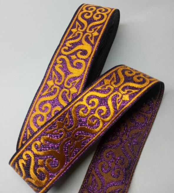 Jacquard Gewebt Band Streifen Ethnischen Gürtel 32mm Breit 7 Hof Hund Gurtband DIY trimmen: 11