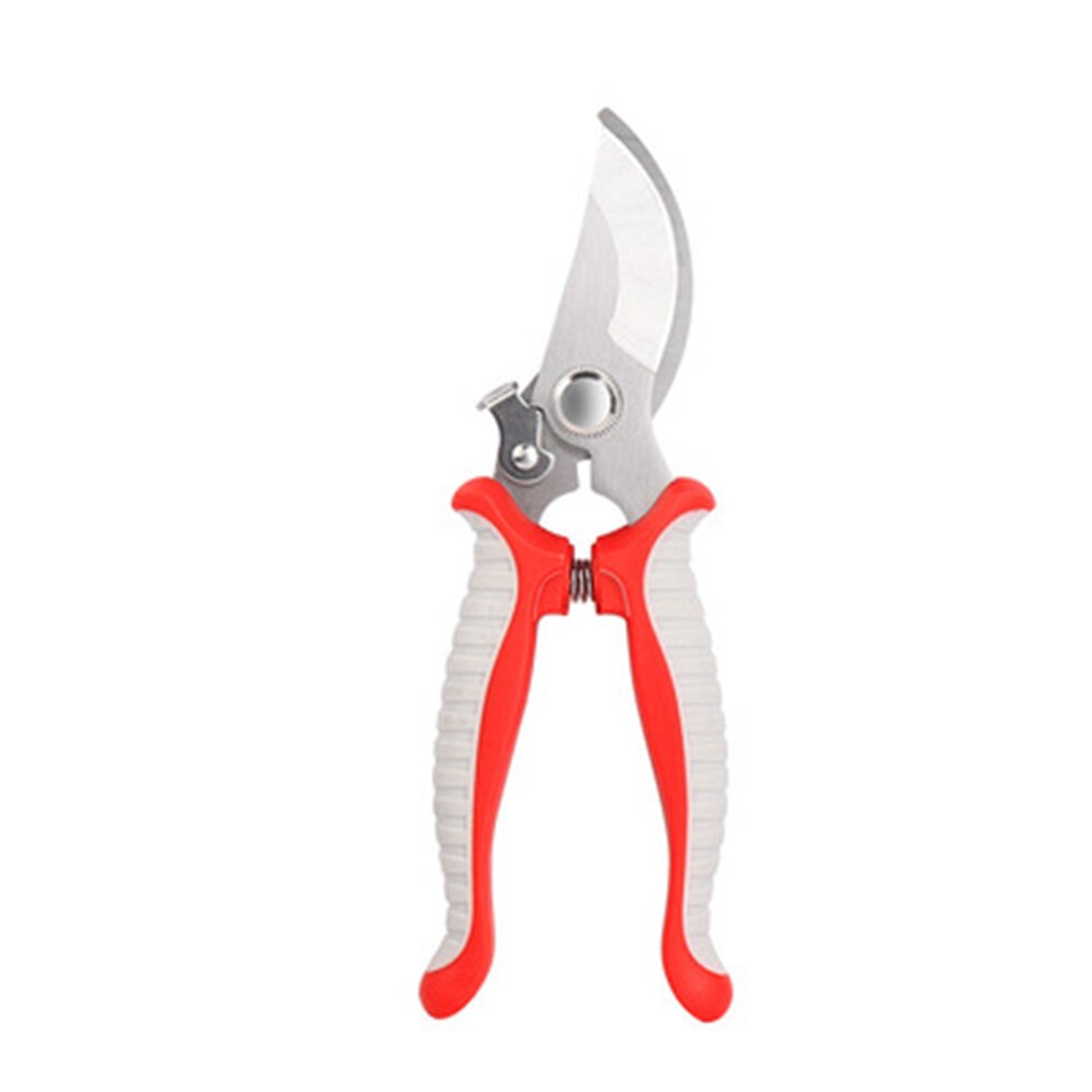 Pruner Garden Scissors Shear Sharp Bypass Pruning Shears Tree Cutter Trimmers Secateurs Hand Gardening Pruning Tool: Red