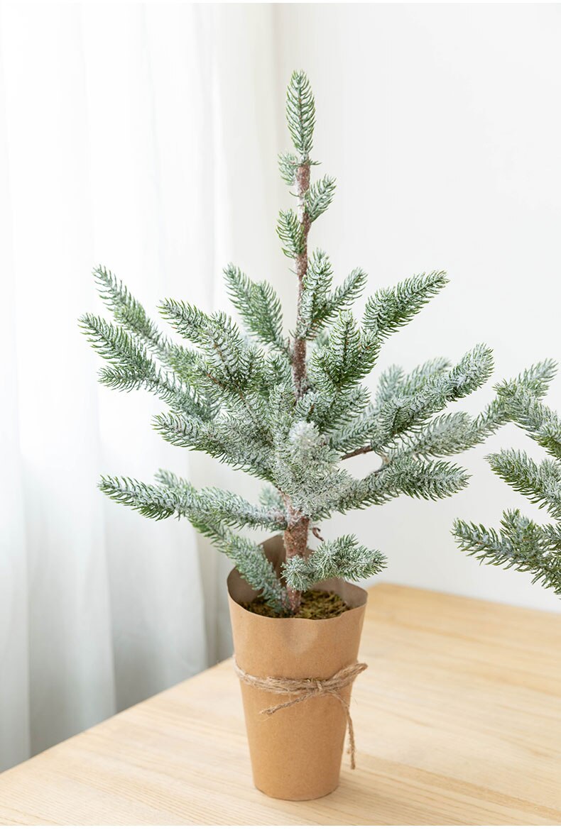 Desktop decoration Christmas tree spruce Christmas tree PE home Christmas tree ornaments Christmas decorations tree ornaments