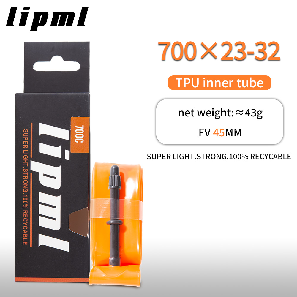TPU Lightweight Tube 700C ROAD Bicycle Inner Tube 700x23c 700x25c 700x28c 700x32c 700x40c 700x45c GRAVEL Bicycle Accessories: Ivory