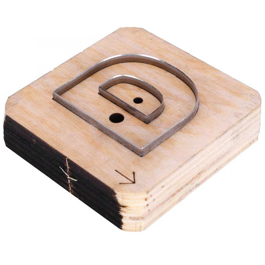 Hole Punching Capital Letter Leather Crafts Punching Tools Hole Puncher DIY Cutting Dies Mould Desktop Punching