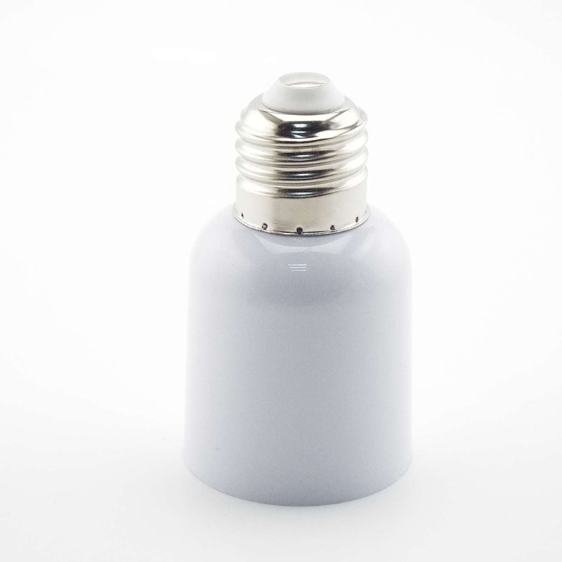 Light Sockets E27 To E40 Light Bulb Base Adapter Mogul Socket Bulb Holder Home Office Lighting Accessories: WHITE