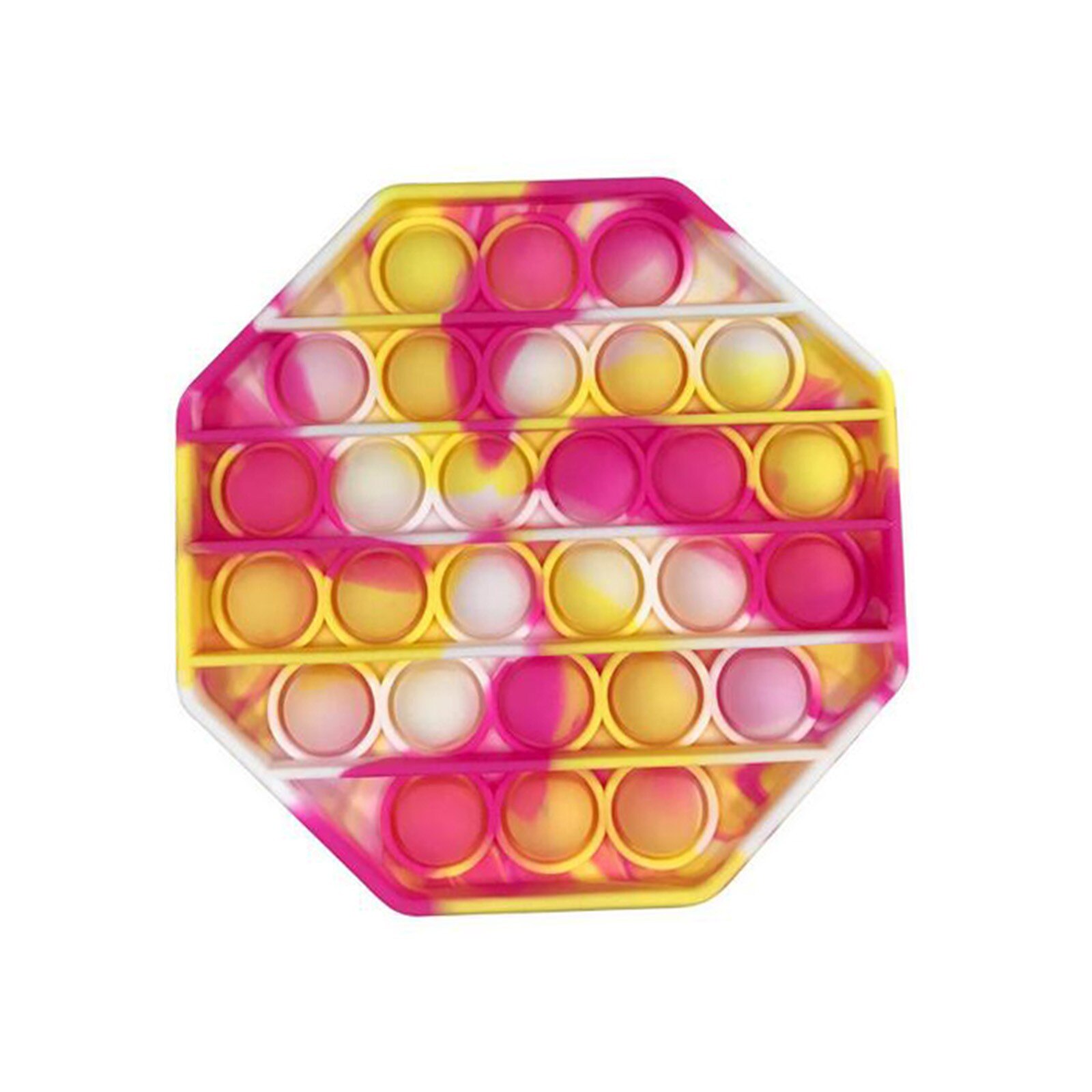 Fidget Toys Anti-Stress Push PopIt Bubble Sensory Rainbow Fidget ToyRestore Emotions Stress Reliever Toy for OCD Anxiety: K