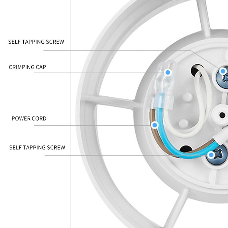 Round Exhaust Fan Duct Ventilator 220V Ventilation Vent Air Extractor For Window Bathroom Toilet Kitchen Booster