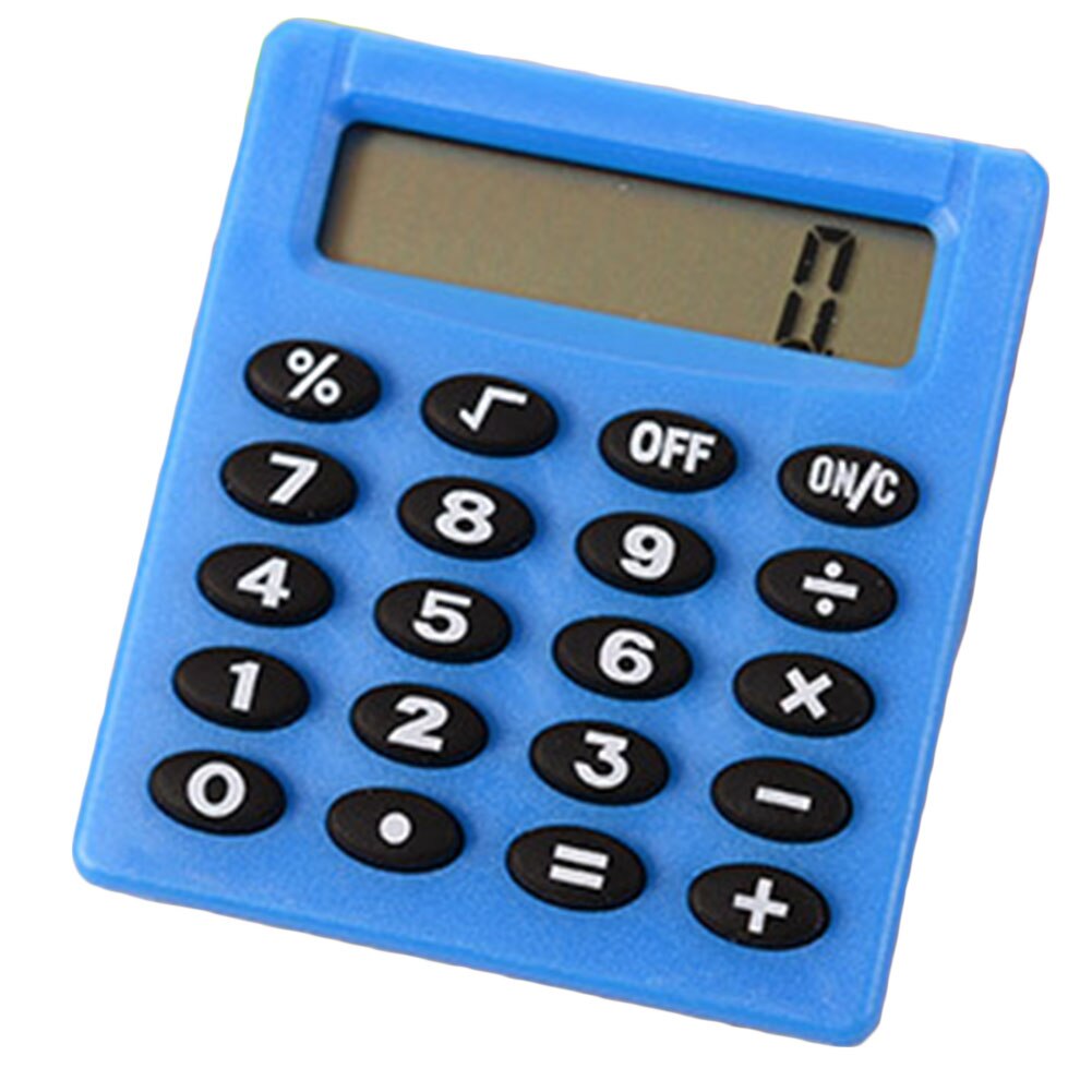 Student Mini Electronic Calculator Candy Color Calculating Office Supplies