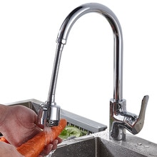 Neue Edelstahl Wasserhahn Verlängerung Bubbler Drehen Dusche Kopf Verlängern klopfen Wasser Filter Heimat Küche Schlecht Spüle Zubehör