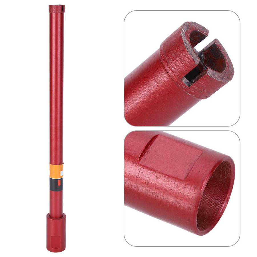 Concrete Reamer Drill Bit High Hardness Hole Saw Cutter Stainless Steel Core Bit for Concrete Cement Stone Brick Wall 22