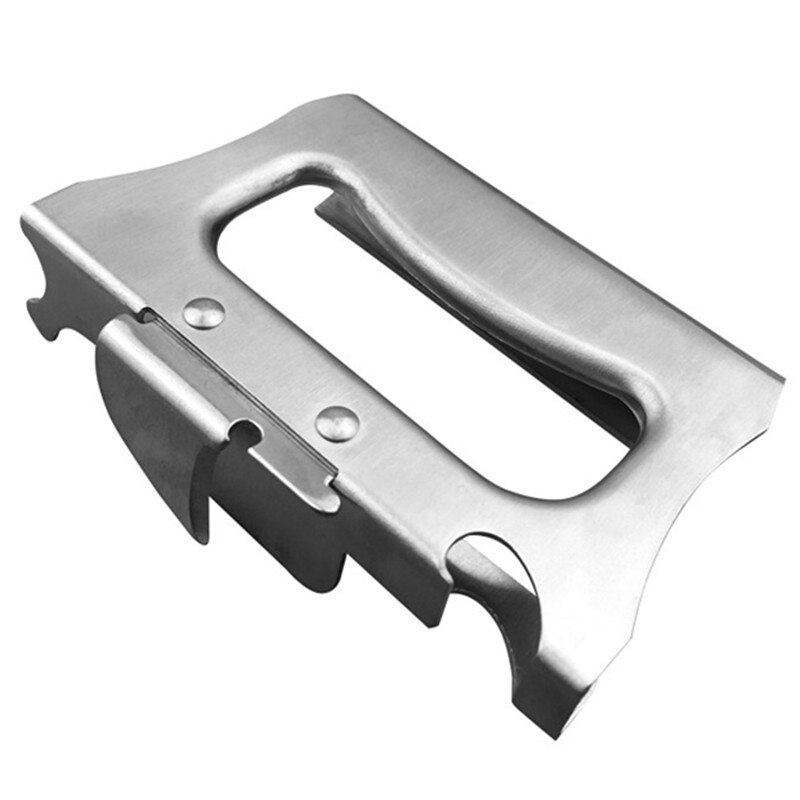 Multifunctional Can Opener Beer Bottle Opener Side Cut Stainless Steel Canned Knife Safety Manual Open Cans Kitchen Accessories: Default Title