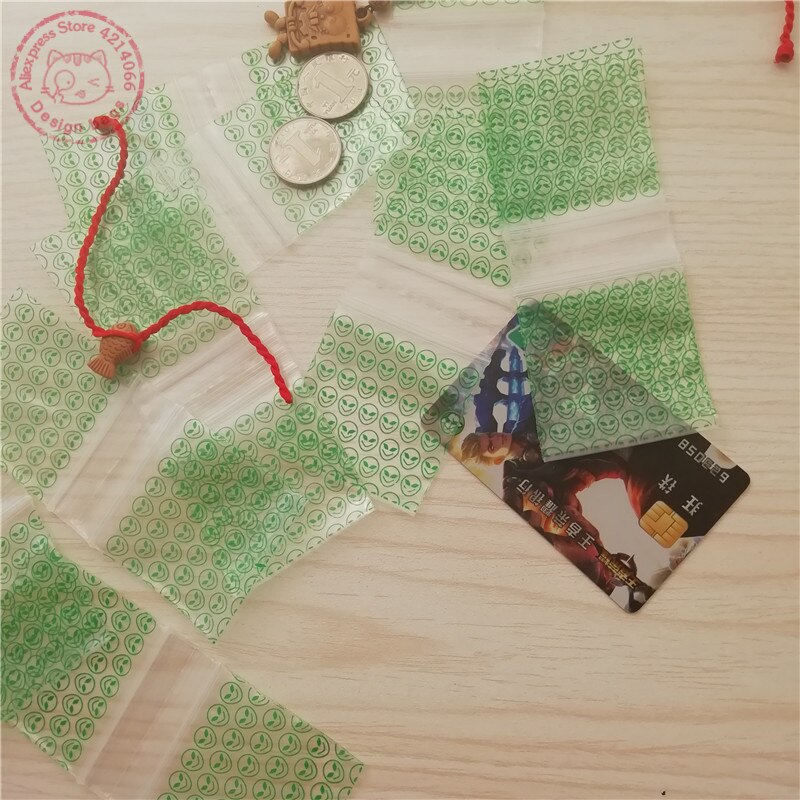 Ziplock Zakjes - 100 stuks / 50 stuks - 5x5cm - Recycable Plastic Kleine Zakjes