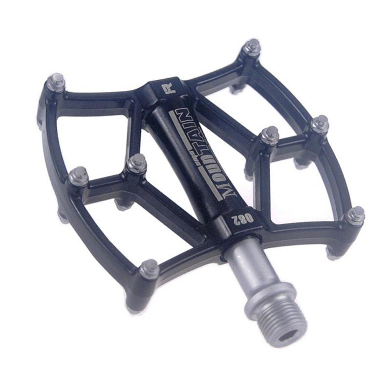 Bicycle Pedals Large Mountain Bike Pedals Aluminum Alloy 3 Bearing MTB Road Bike Pedals UltraLight Safe With Foot Nails