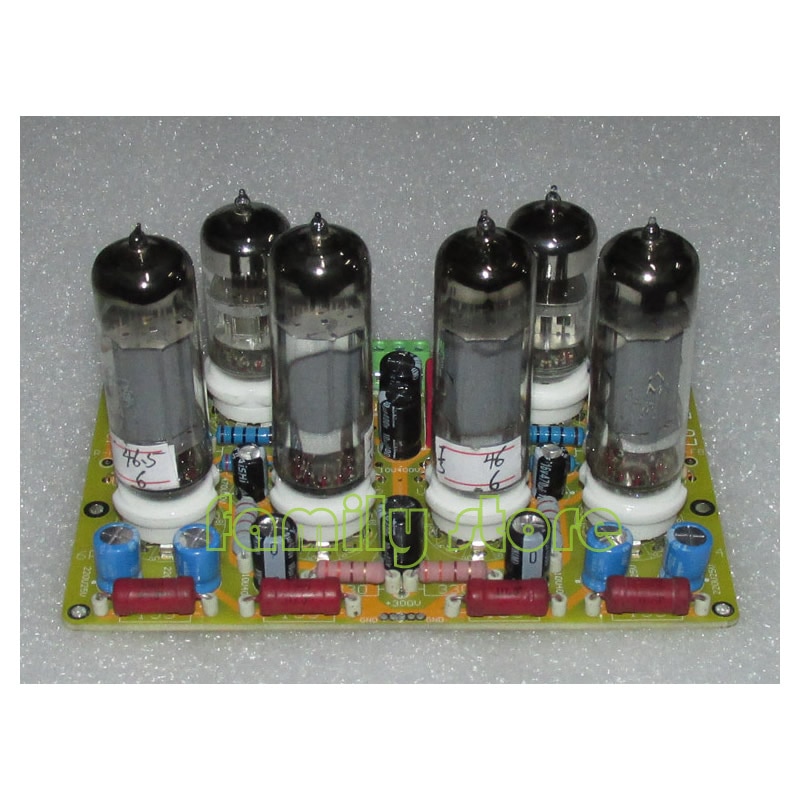 Classic Mooie Geluid Dynaco Versterker Push-Pull Lijn Stereo Versterker Board6N2 + 6P14, buis Amplified Inverterende Push-Pull Uitgang