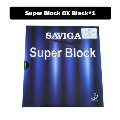 Dawei Saviga Super Blok Ox Tafeltennis Rubber Lange Pips Ping Pong Rubber Zonder Spons Super Verdediging: OX BLACK