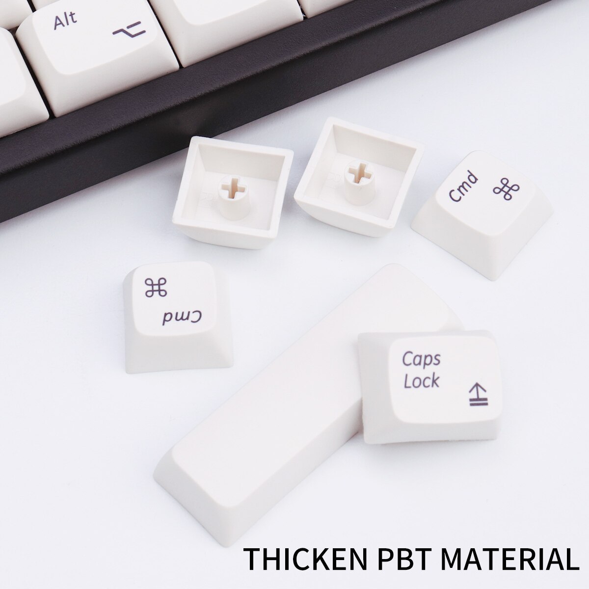 155 Keys XDA Profile DYE-Sub Japanese PBT Keycap Minimalist White Theme Suitable For Mechanical Keyboard Sublimation NP Profile