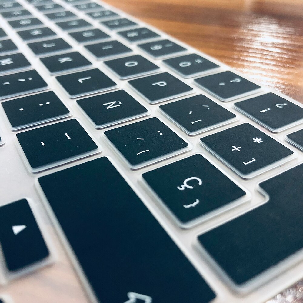 Espagnol chili ordinateur portable clavier protecteur pour macbook pro13 A2289 A2251 pour macbook pro13.3 clavier film de protection